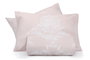 L'essentiel linge de maison Kraliçe - Mink Juego de colcha doble Visón y blanco